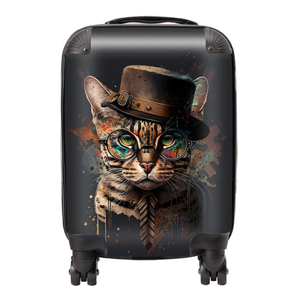 Bengal Cat Splashart Suitcase