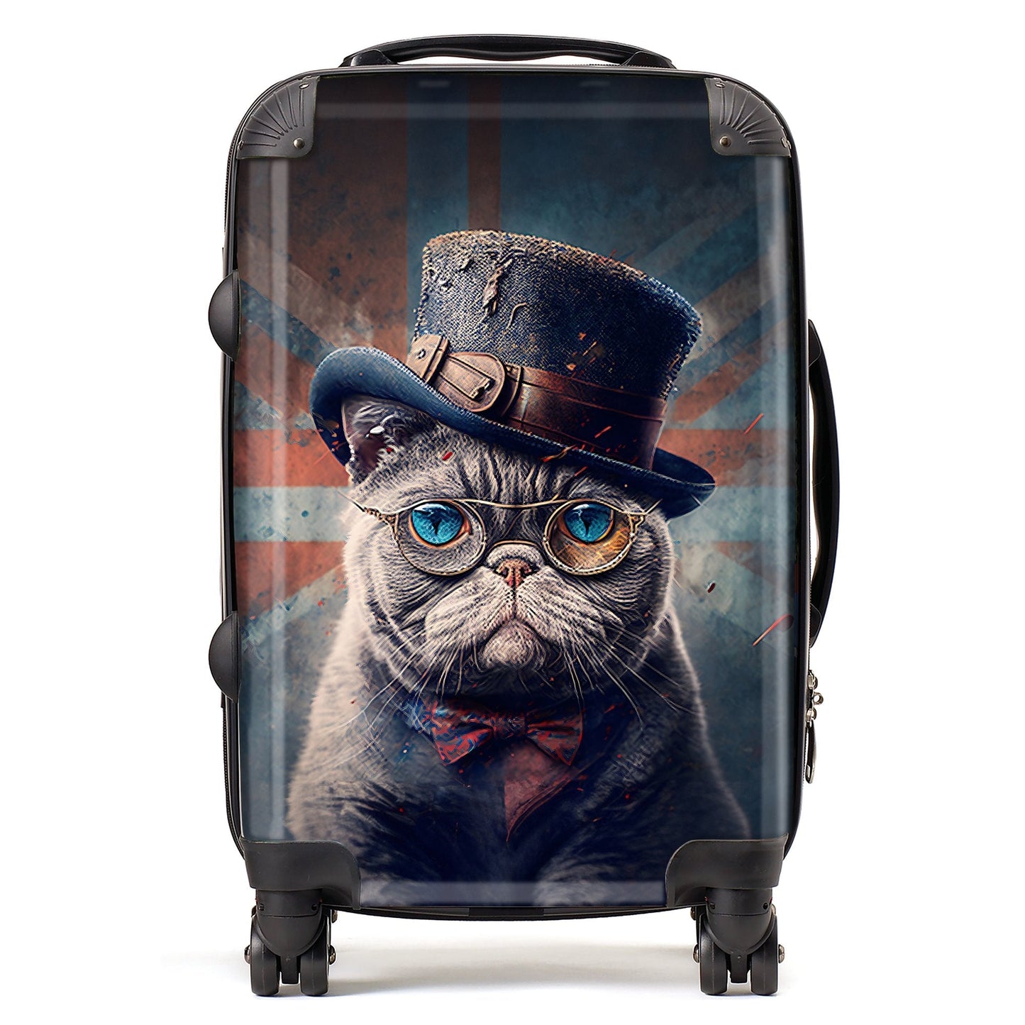 British Shorthair Cat Splashart Suitcase