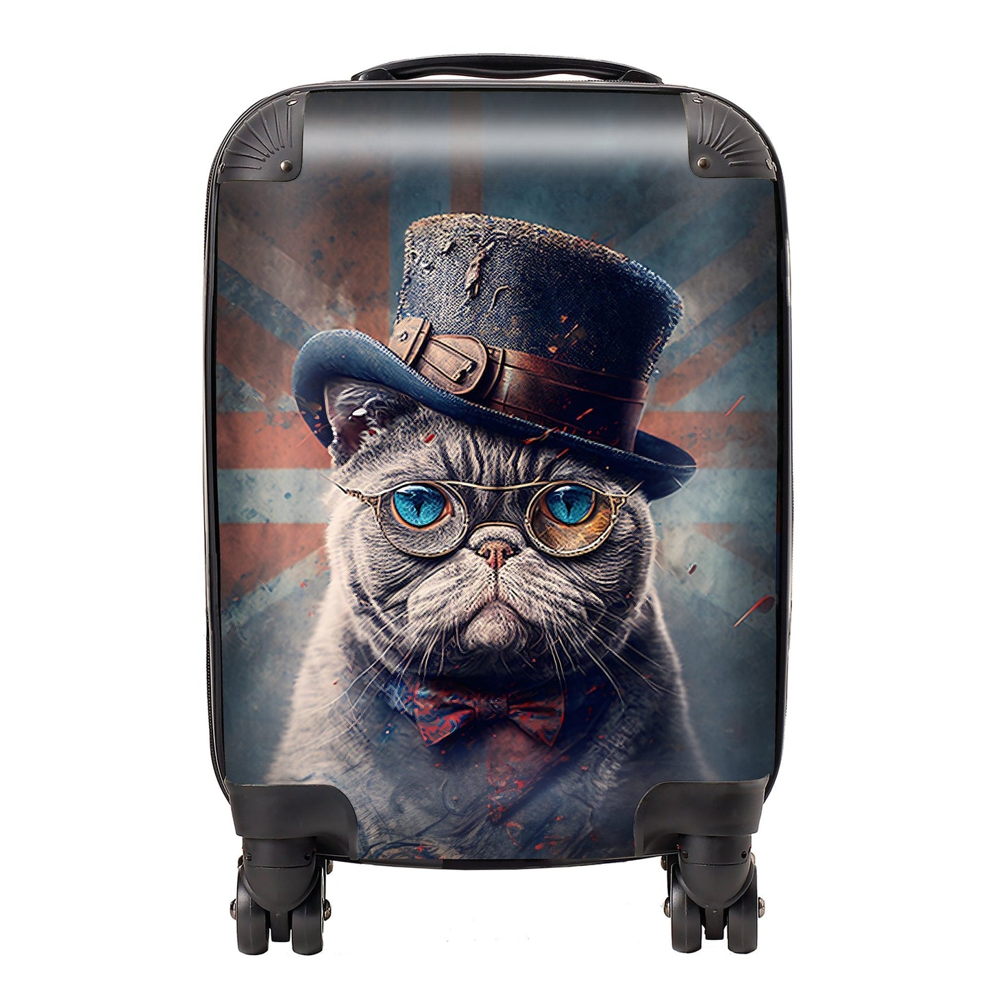 British Shorthair Cat Splashart Suitcase