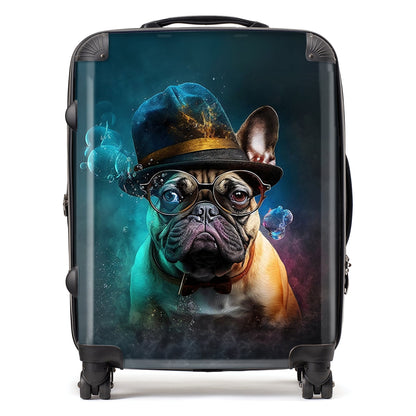 French Bulldog Splashart Suitcase