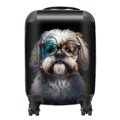 Lhasa Apso Splashart Suitcase