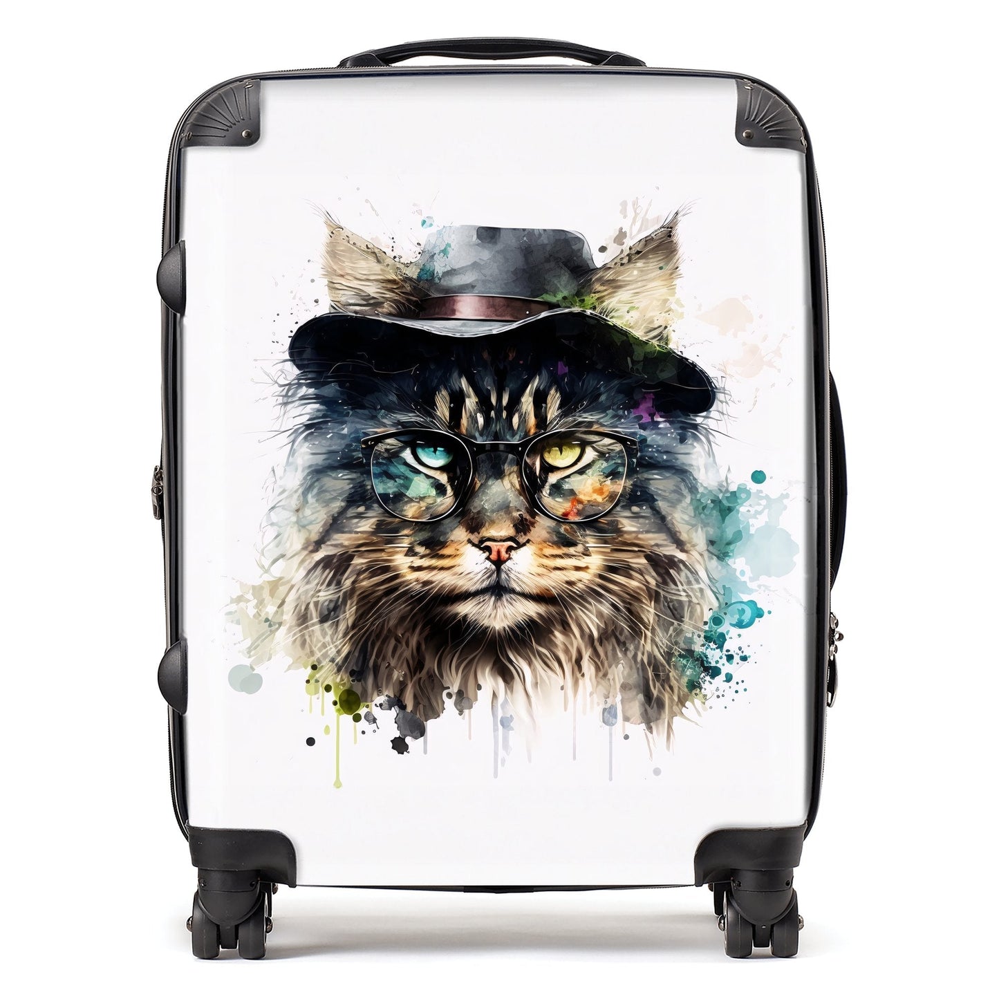 Norwegian Forest Cat Splashart Suitcase