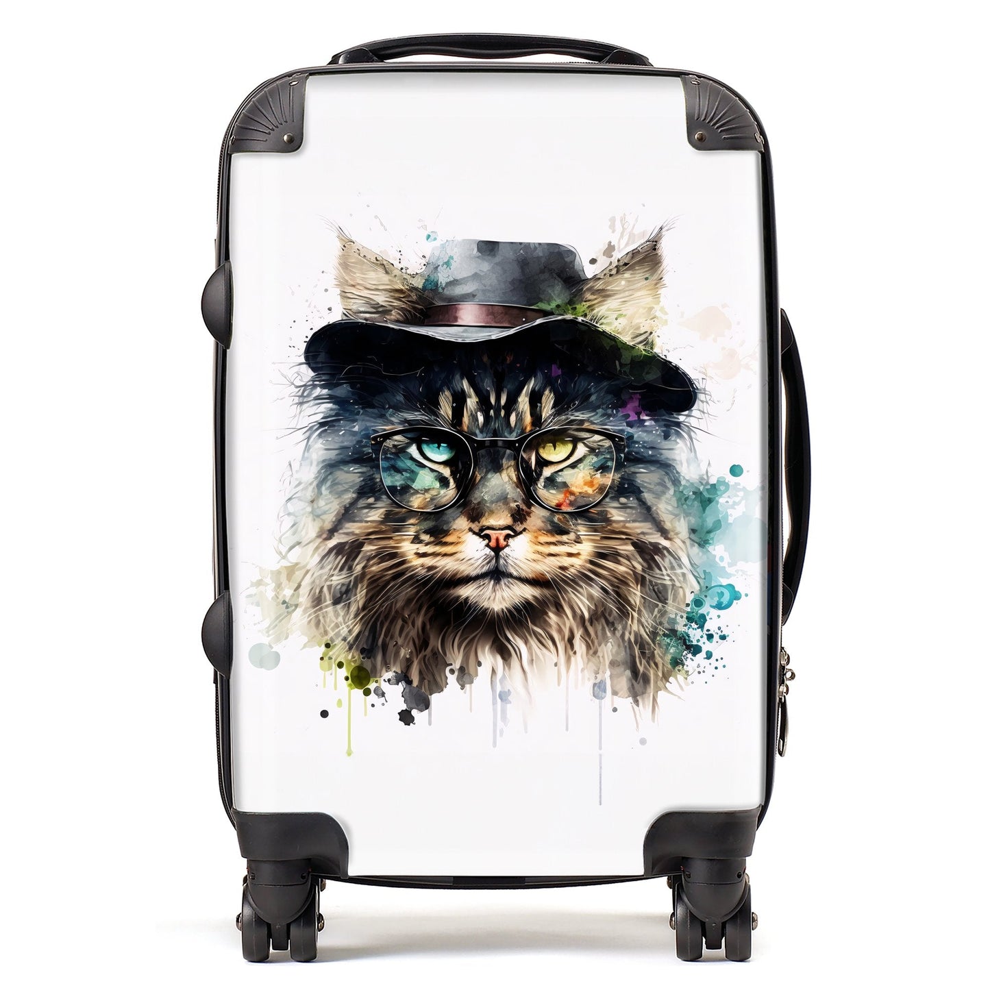 Norwegian Forest Cat Splashart Suitcase