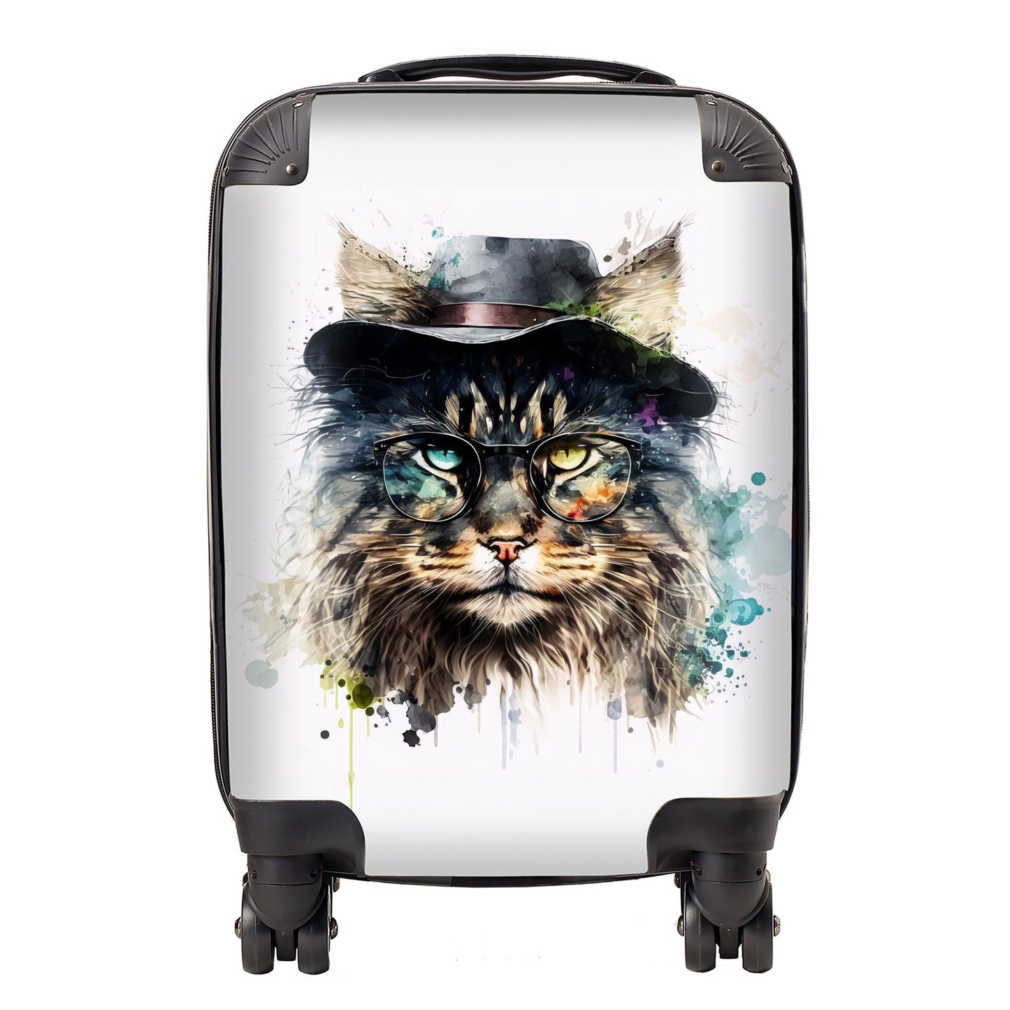 Norwegian Forest Cat Splashart Suitcase