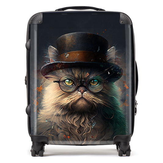 Persian Cat Splashart Suitcase