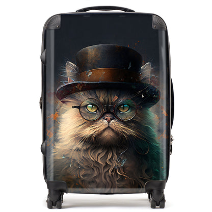 Persian Cat Splashart Suitcase