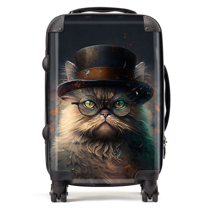 Persian Cat Splashart Suitcase