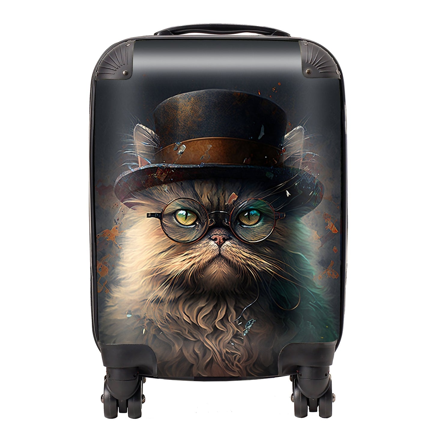 Persian Cat Splashart Suitcase