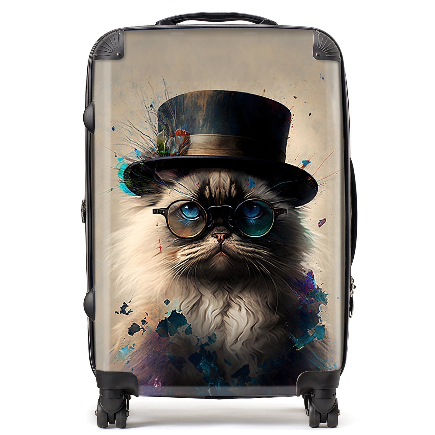 Ragdoll Cat Splashart Suitcase