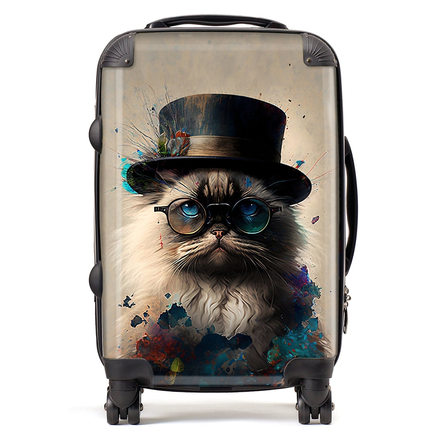 Ragdoll Cat Splashart Suitcase