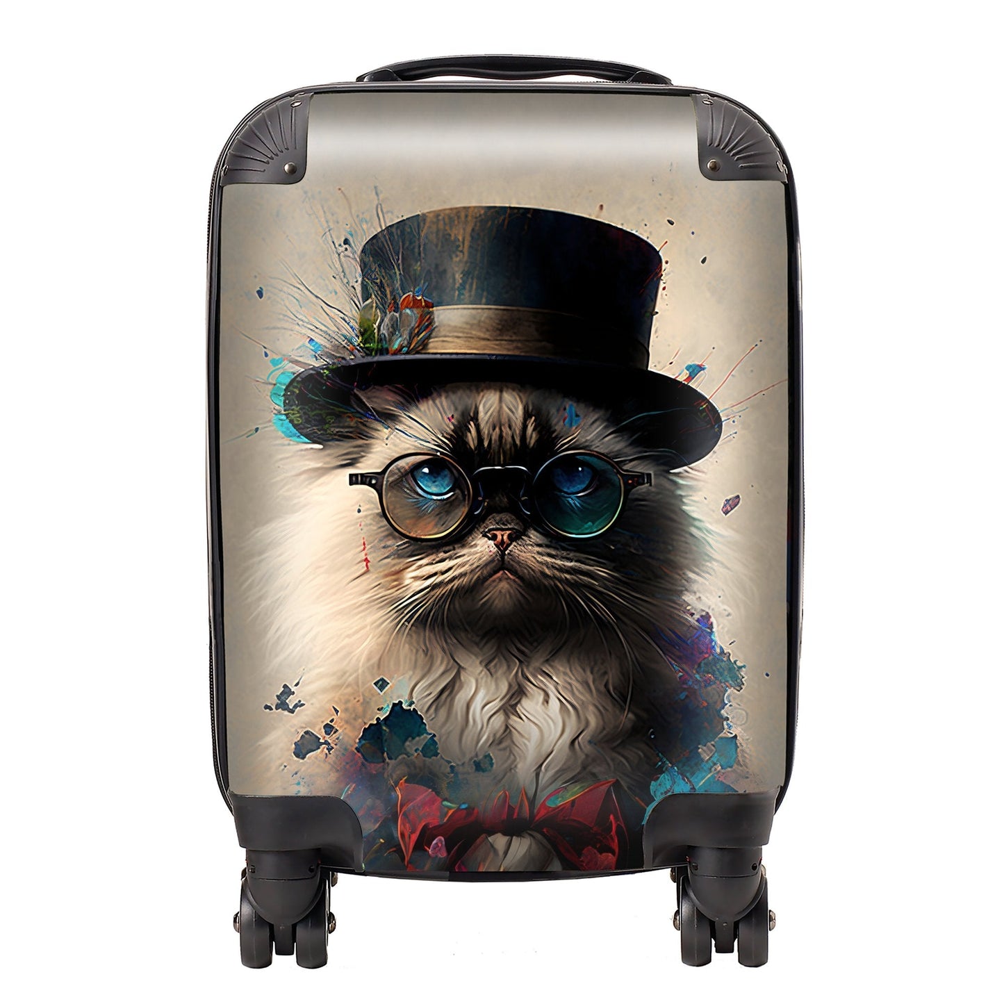 Ragdoll Cat Splashart Suitcase