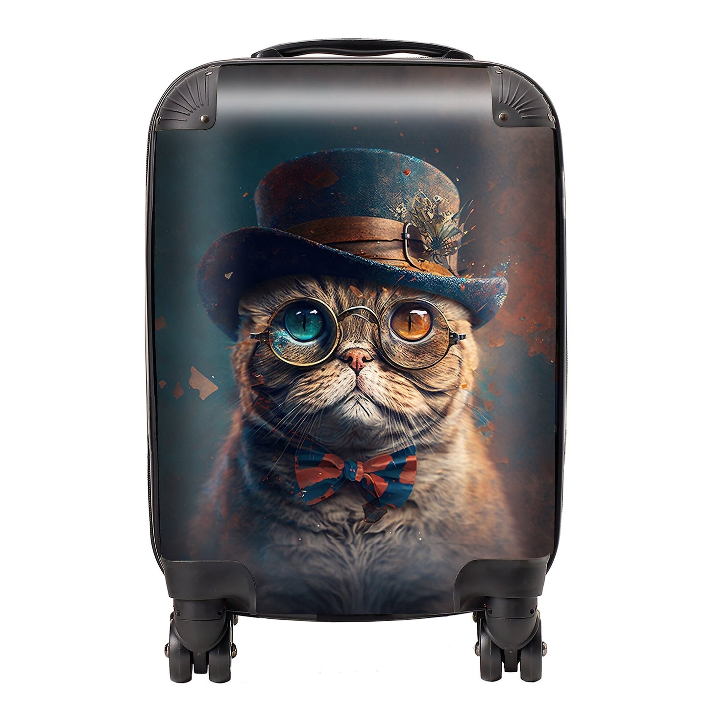 Scottish Fold Cat Splashart Suitcase