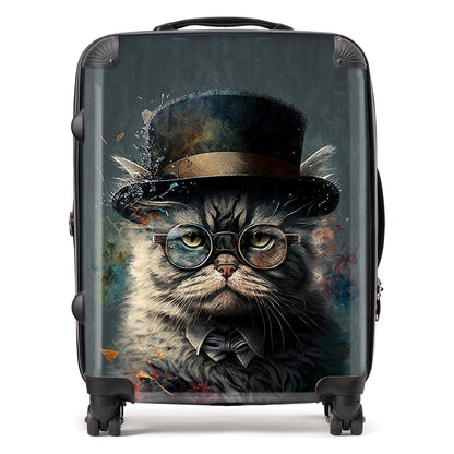 Selkirk Rex Cat Splashart Suitcase