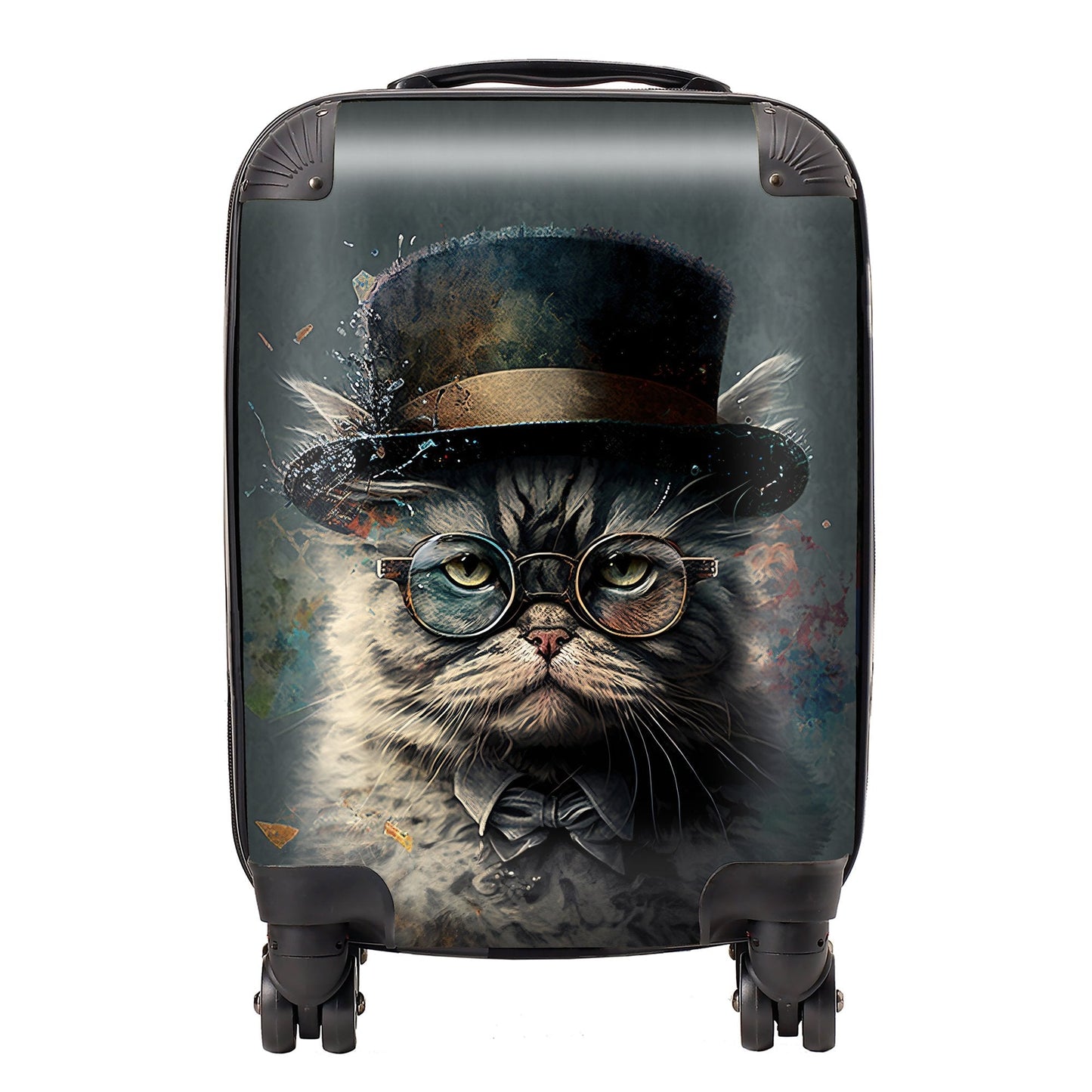 Selkirk Rex Cat Splashart Suitcase