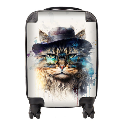 Siberian Cat Splashart Suitcase