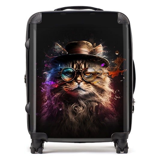 Siberian Cat Splashart Suitcase