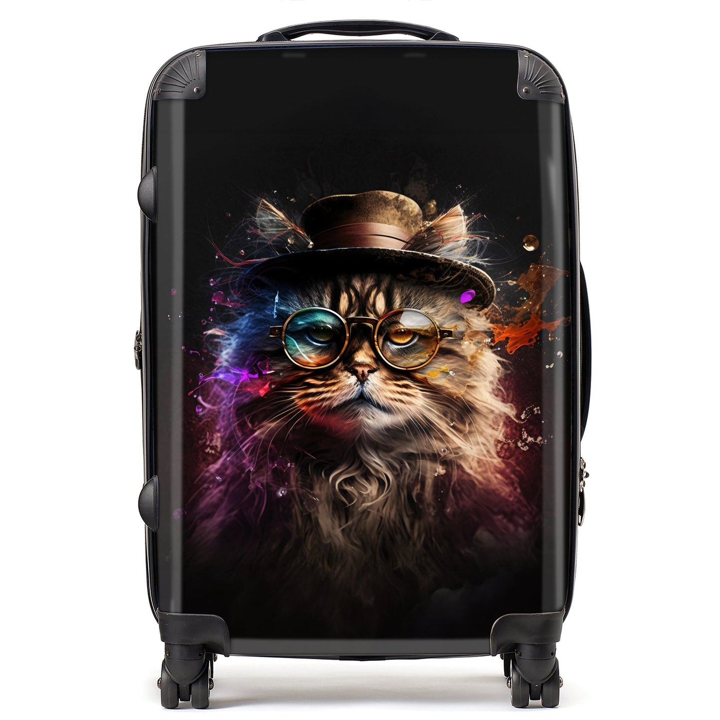 Siberian Cat Splashart Suitcase