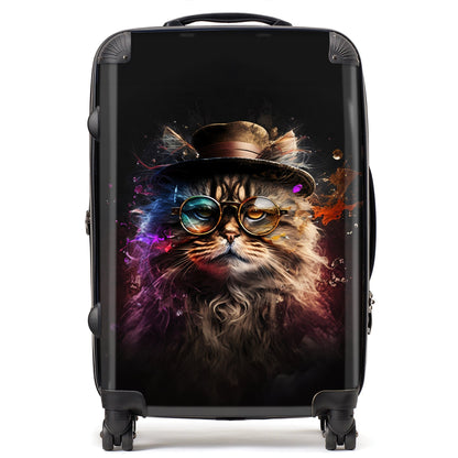 Siberian Cat Splashart Suitcase