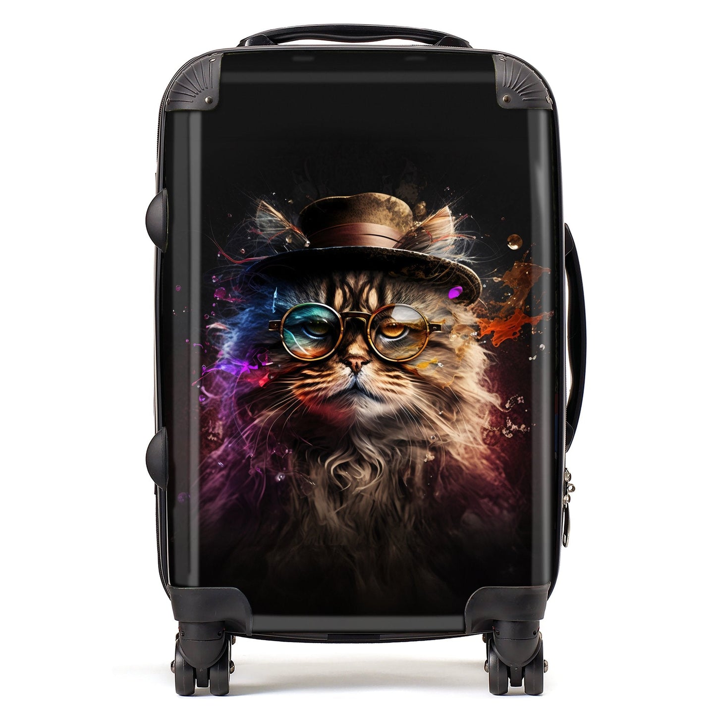 Siberian Cat Splashart Suitcase