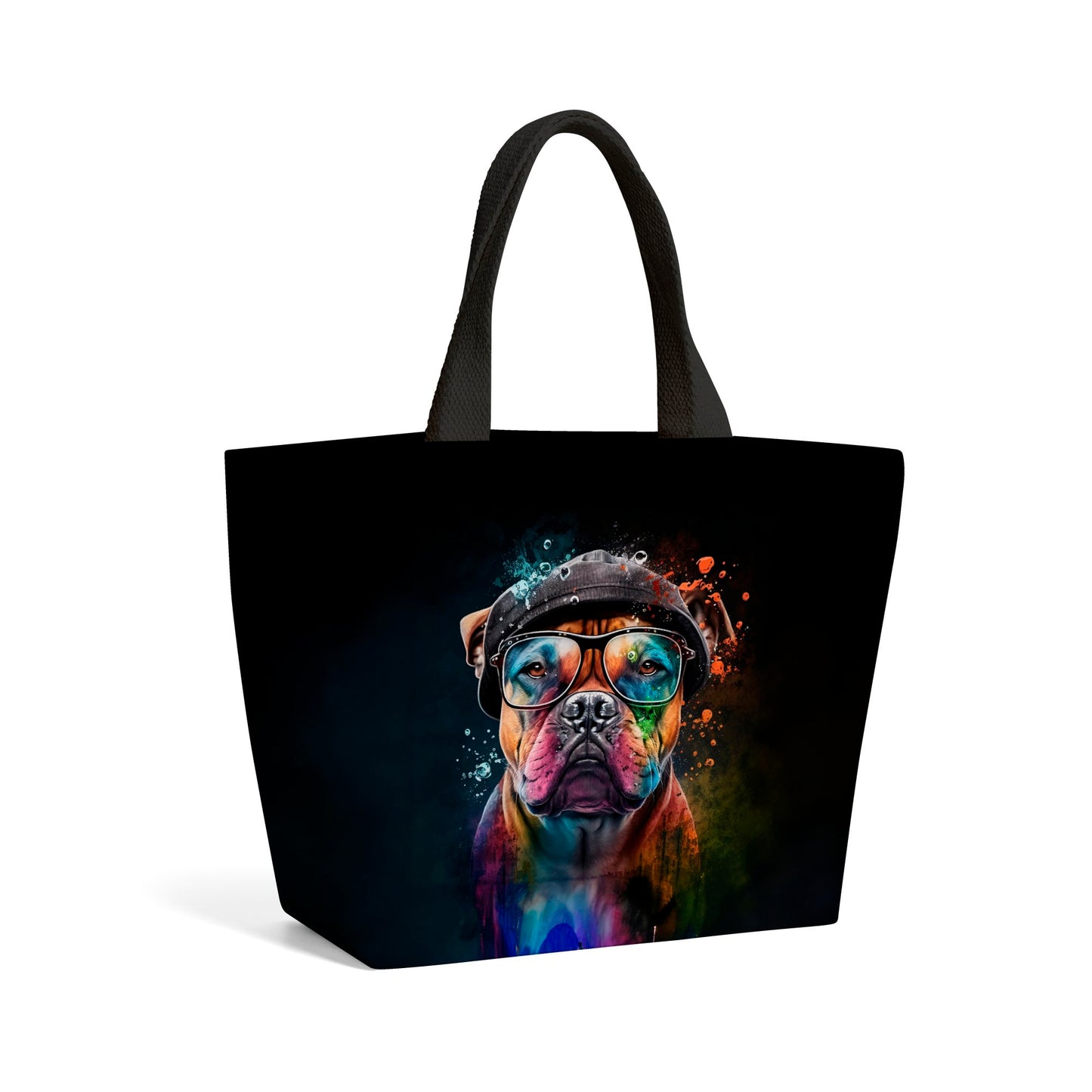 Staffordshire Bull Terrier Dog Beach Shopper Tote Bag