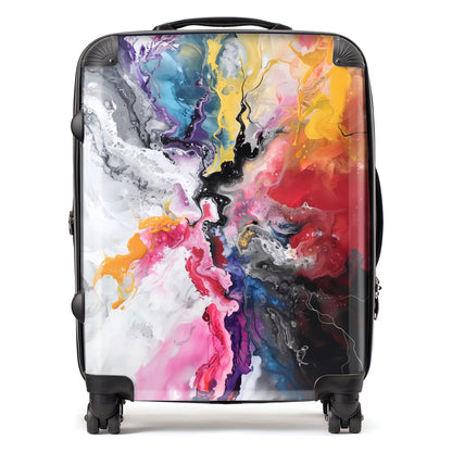 Explosive Colour Cascade Suitcase