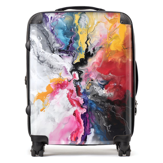 Explosive Colour Cascade Suitcase