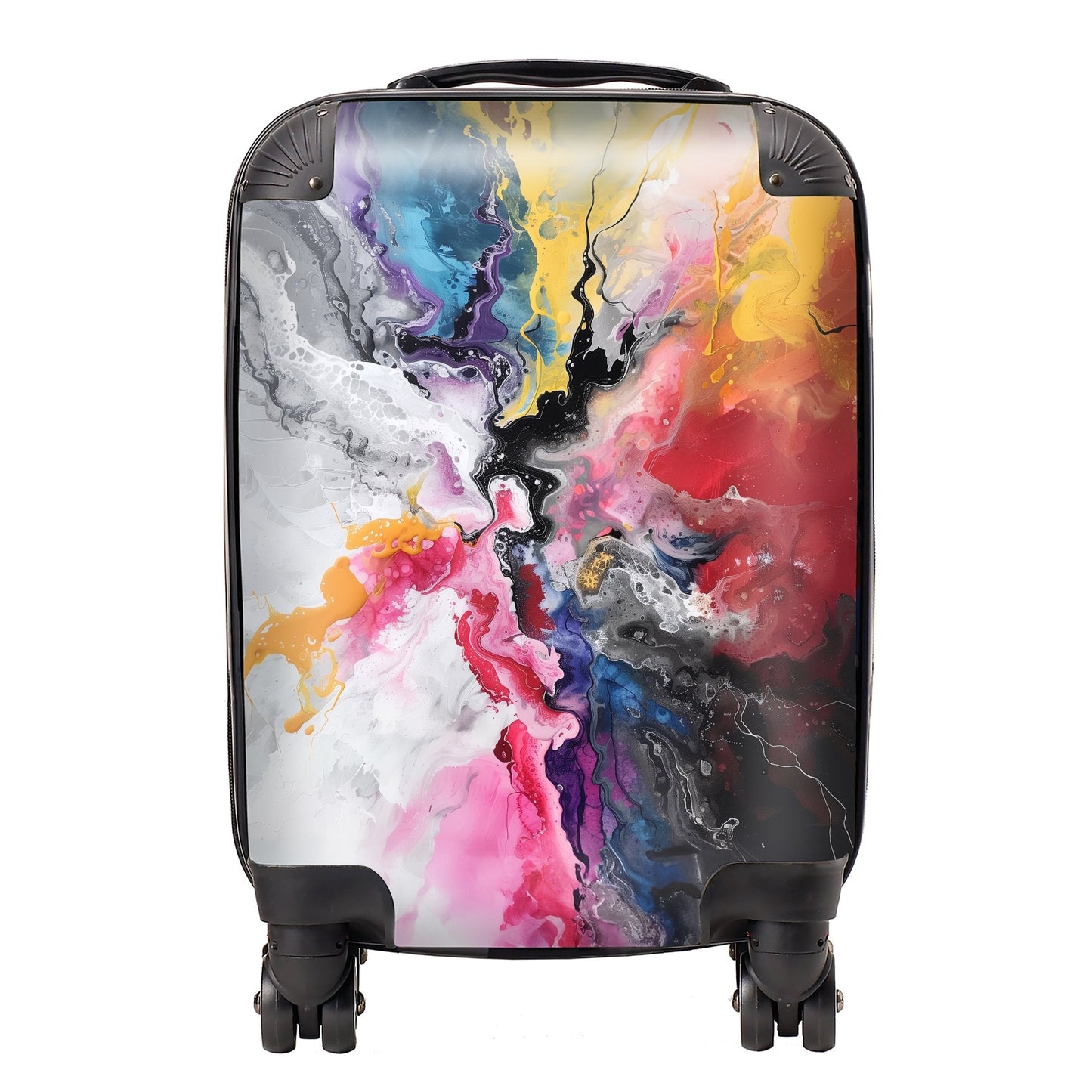 Explosive Colour Cascade Suitcase