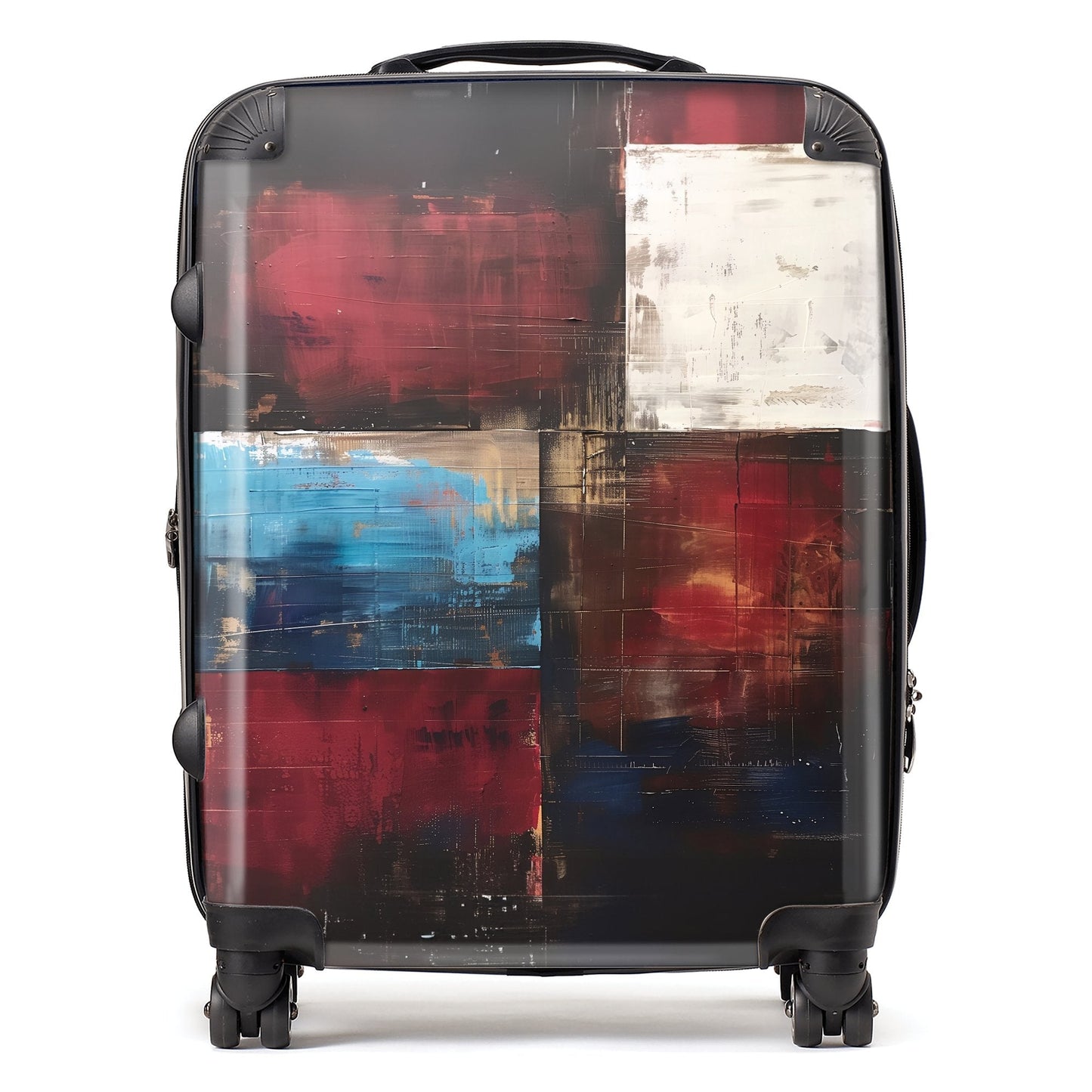 Rustic Harmony In Bold Colours Suitcase