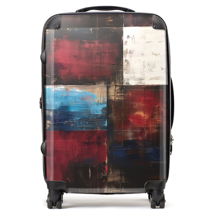 Rustic Harmony In Bold Colours Suitcase