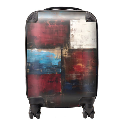 Rustic Harmony In Bold Colours Suitcase