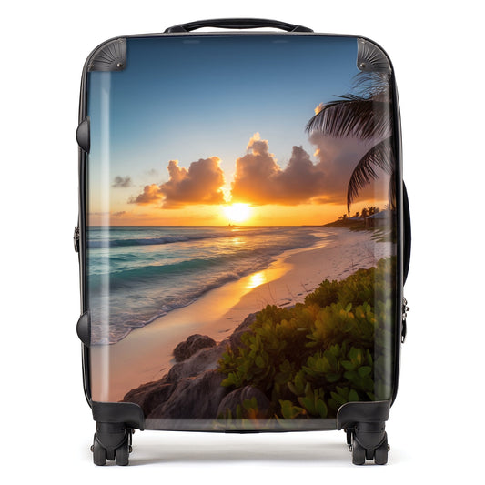 Sunrise On The Beach Suitcase