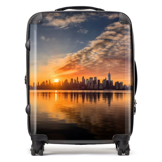 New York At Sunrise Suitcase