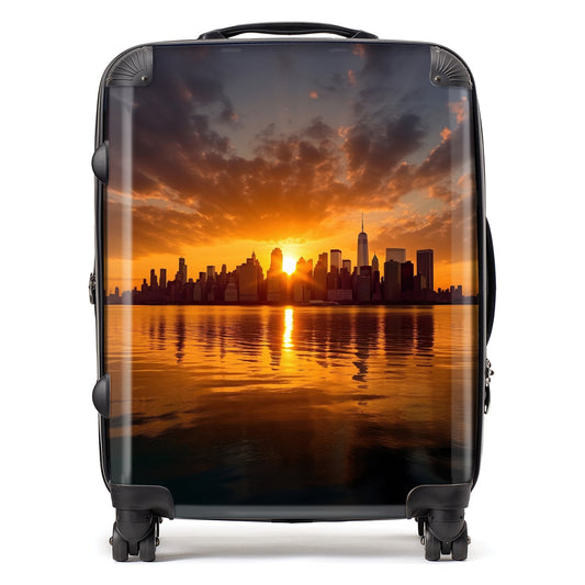 Sunrise In The City Suitcase