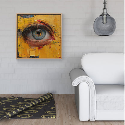 Ethereal Gaze Framed Canvas