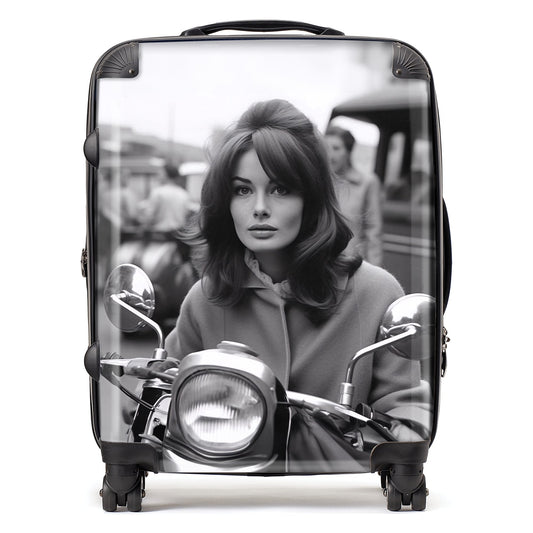 1960 Out On The Bike Suitcase