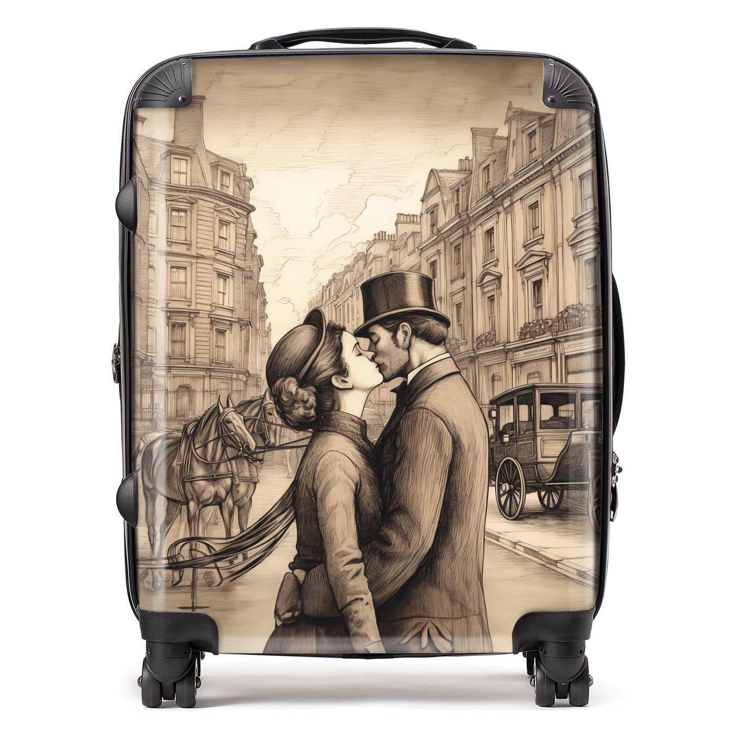 Sharing A Kiss Suitcase