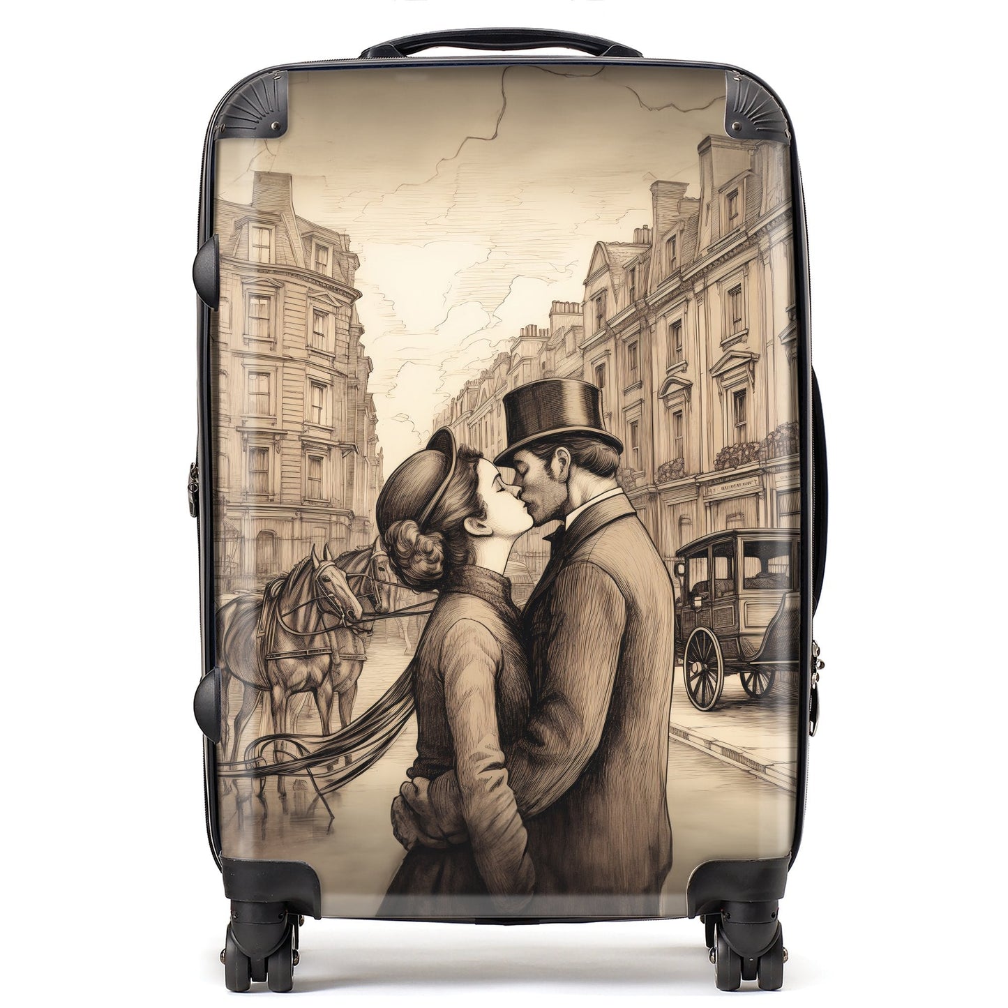 Sharing A Kiss Suitcase