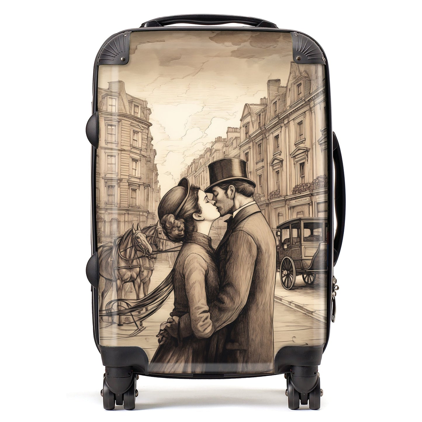 Sharing A Kiss Suitcase