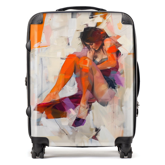 Poised In Reflection Suitcase