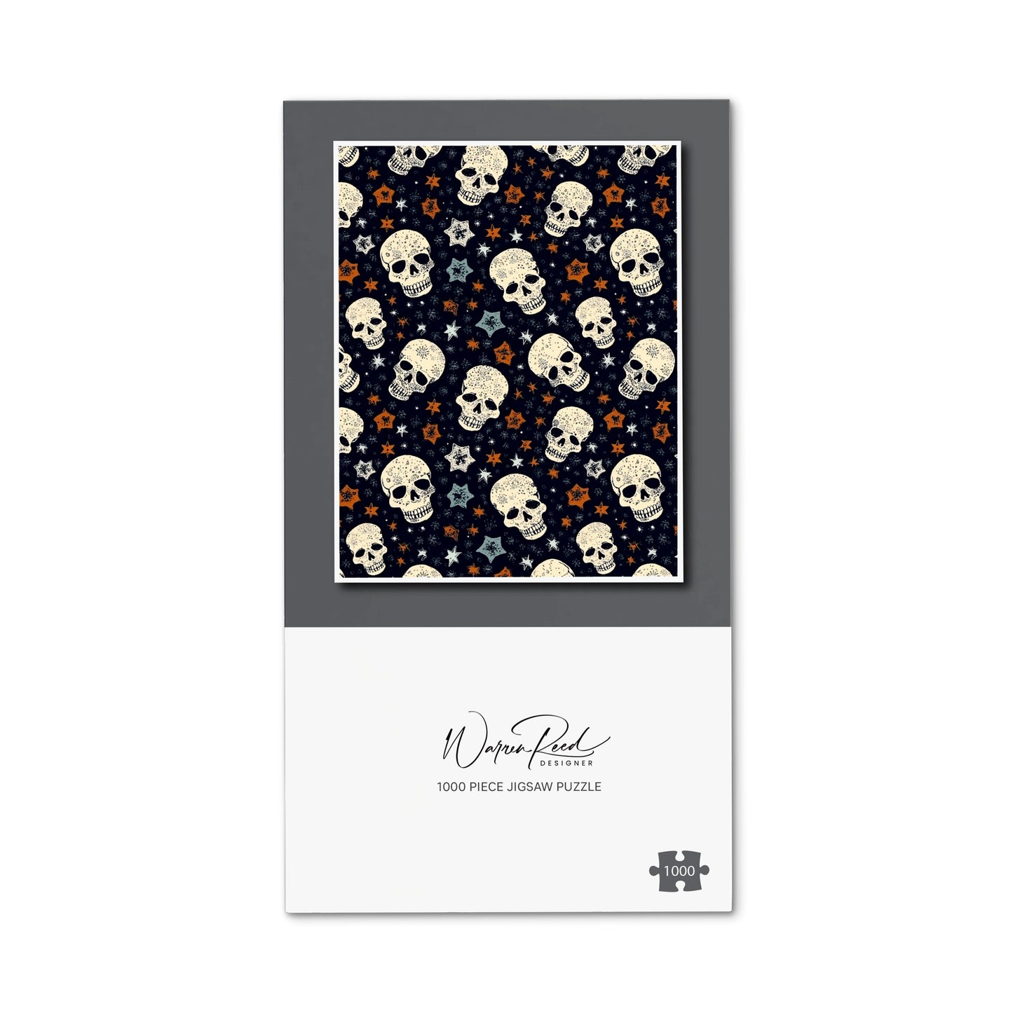 Skulls And Stars Jigsaw Puzzle