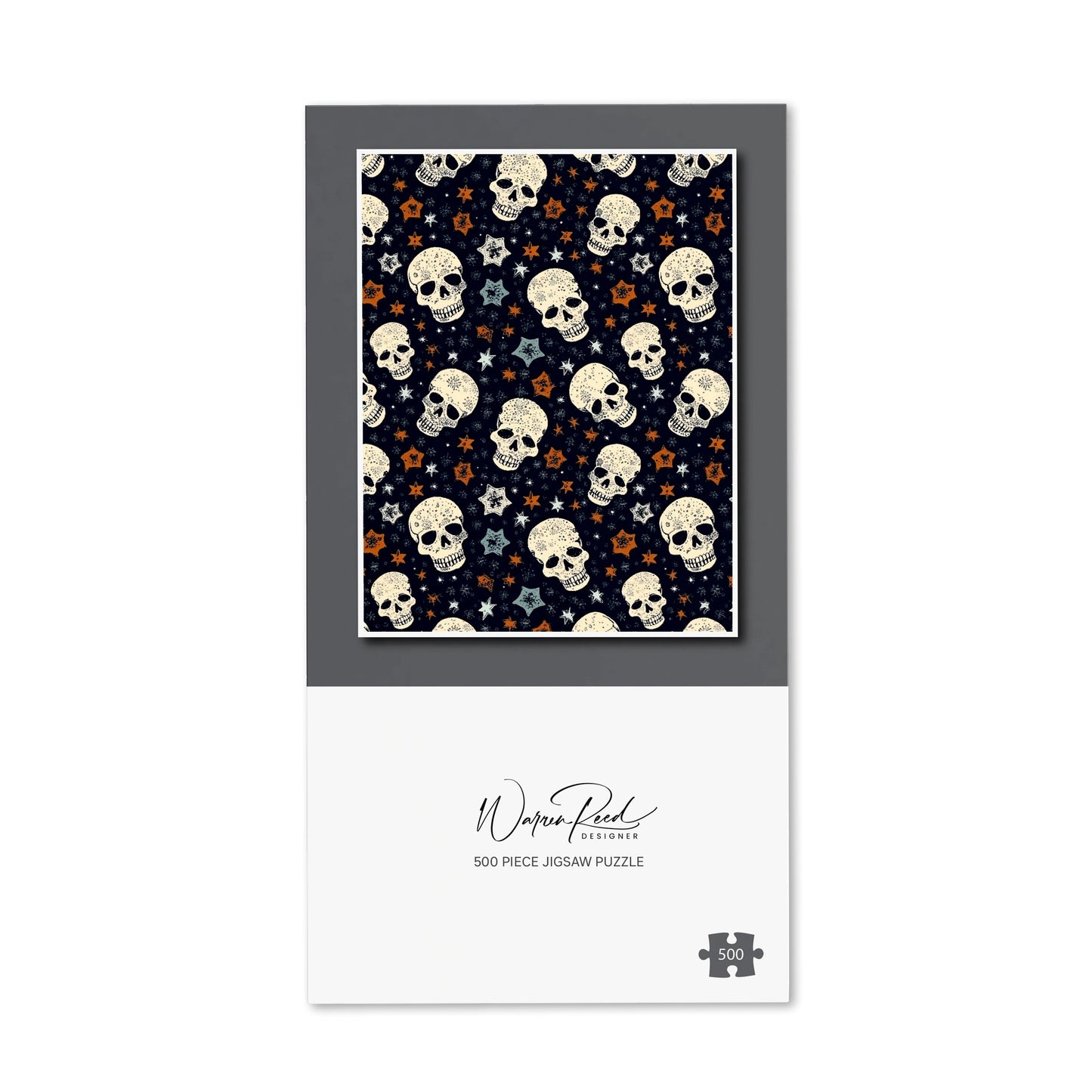 Skulls And Stars Jigsaw Puzzle