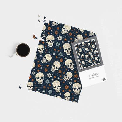 Skulls And Stars Jigsaw Puzzle