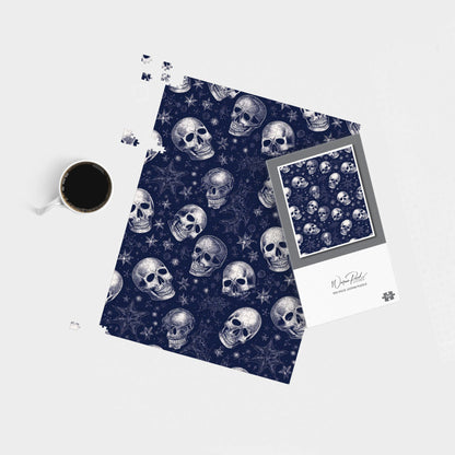 Evening Skulls And Stars Jigsaw Puzzle