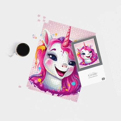 Happy Unicorn Splashart Jigsaw Puzzle