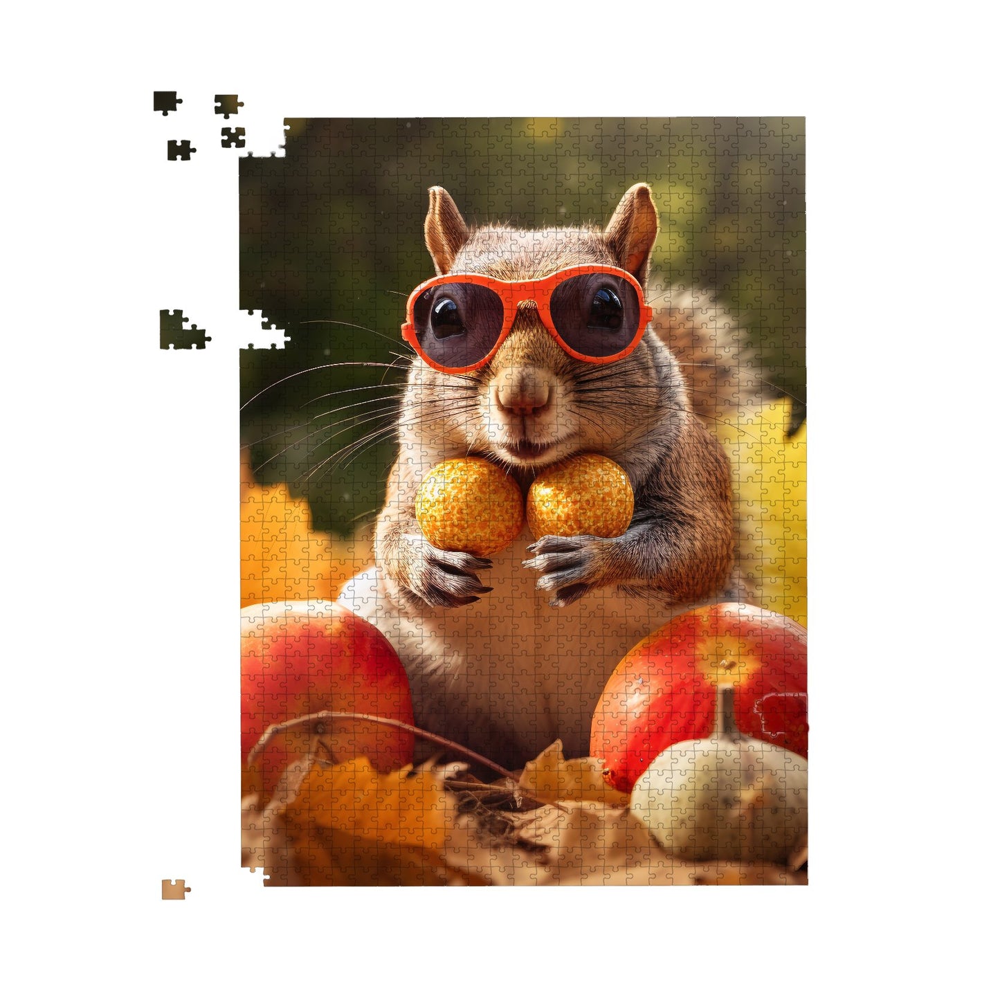 Nuts For Winter Jigsaw Puzzle