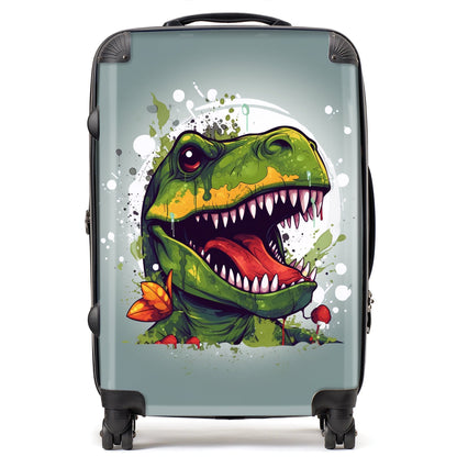 Laughing T-Rex Suitcase