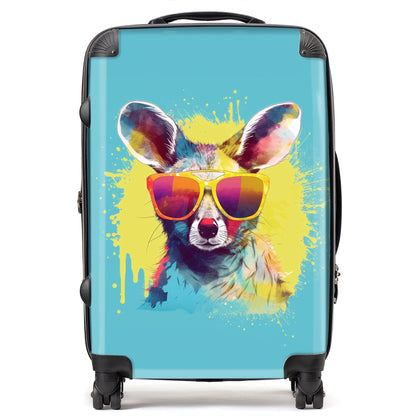 Splashart Wallaby In Glasses Suitcase