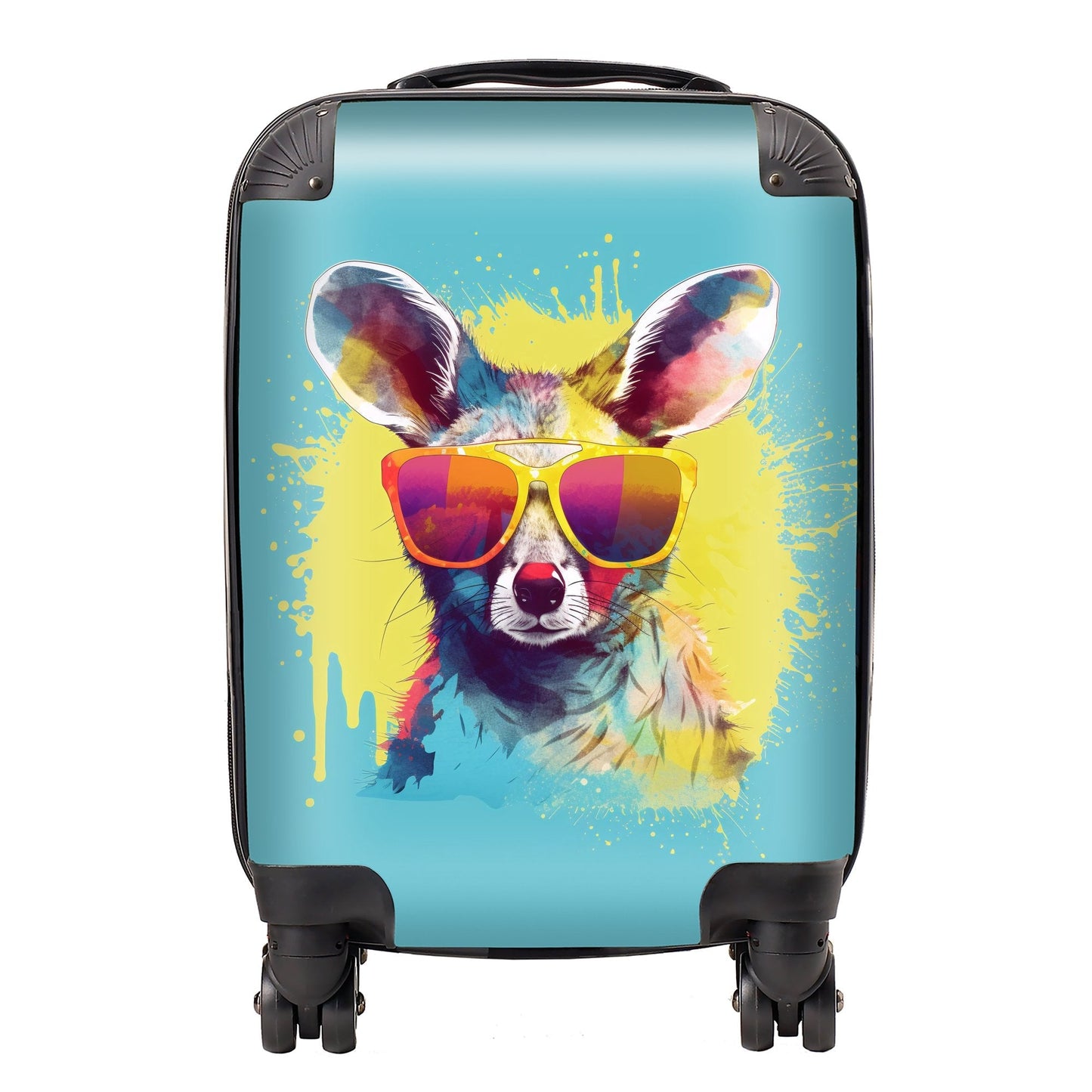 Splashart Wallaby In Glasses Suitcase