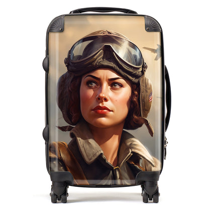 Female Pilot Suitcase