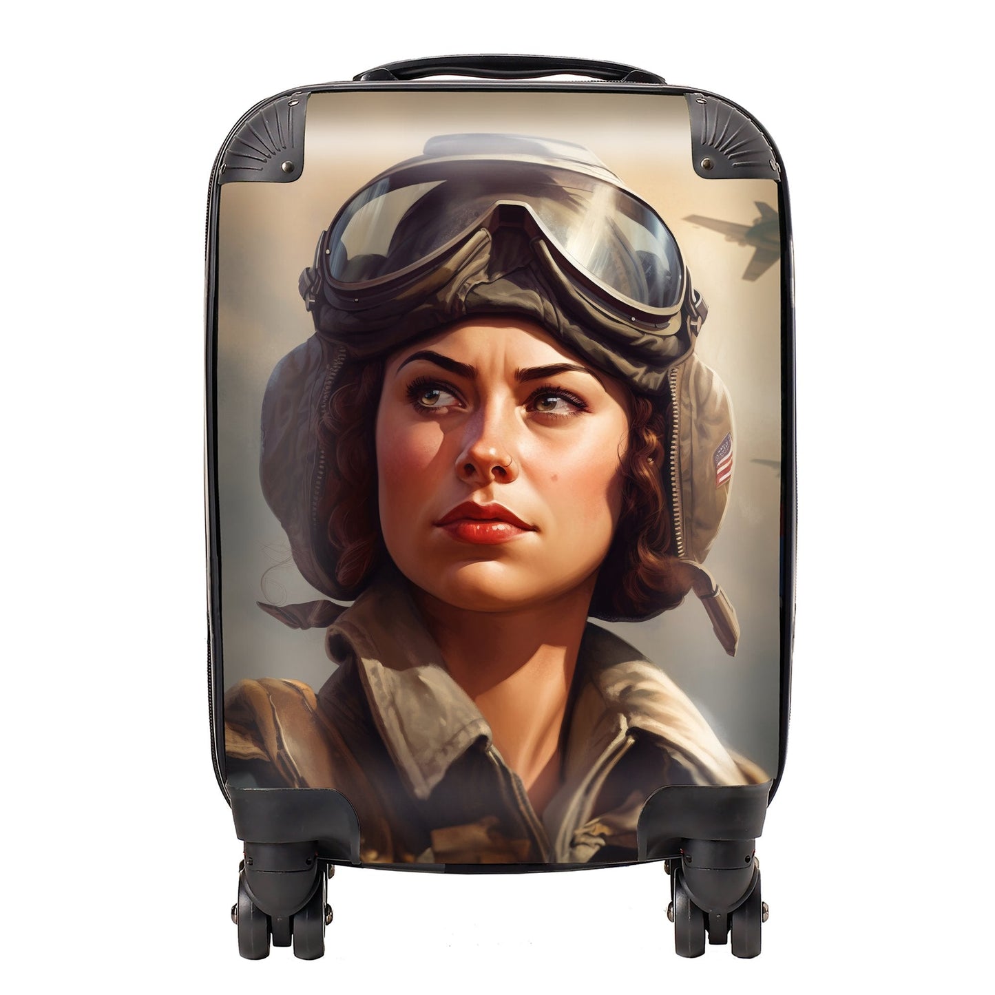 Female Pilot Suitcase